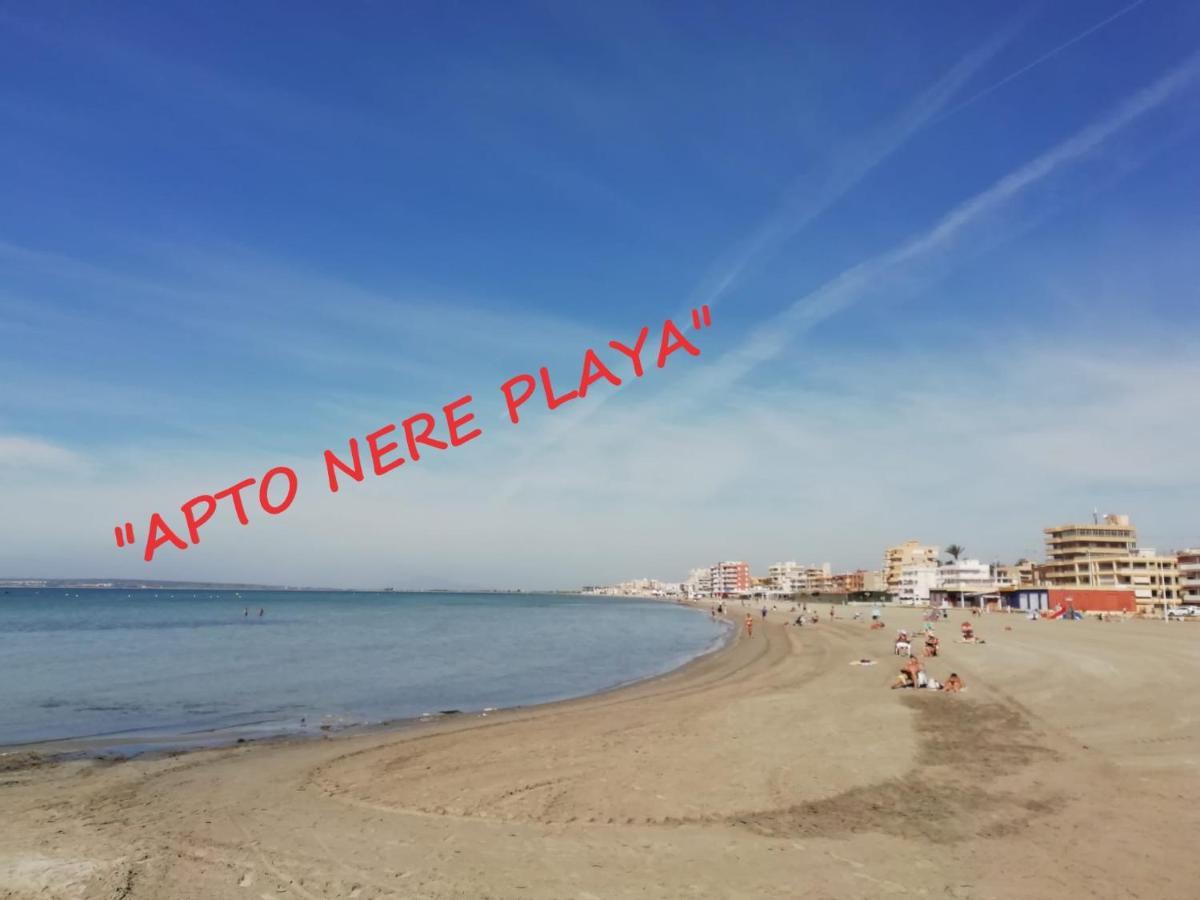 Apto Nere Playa Con Aire Acondicionado Santa Pola Bagian luar foto